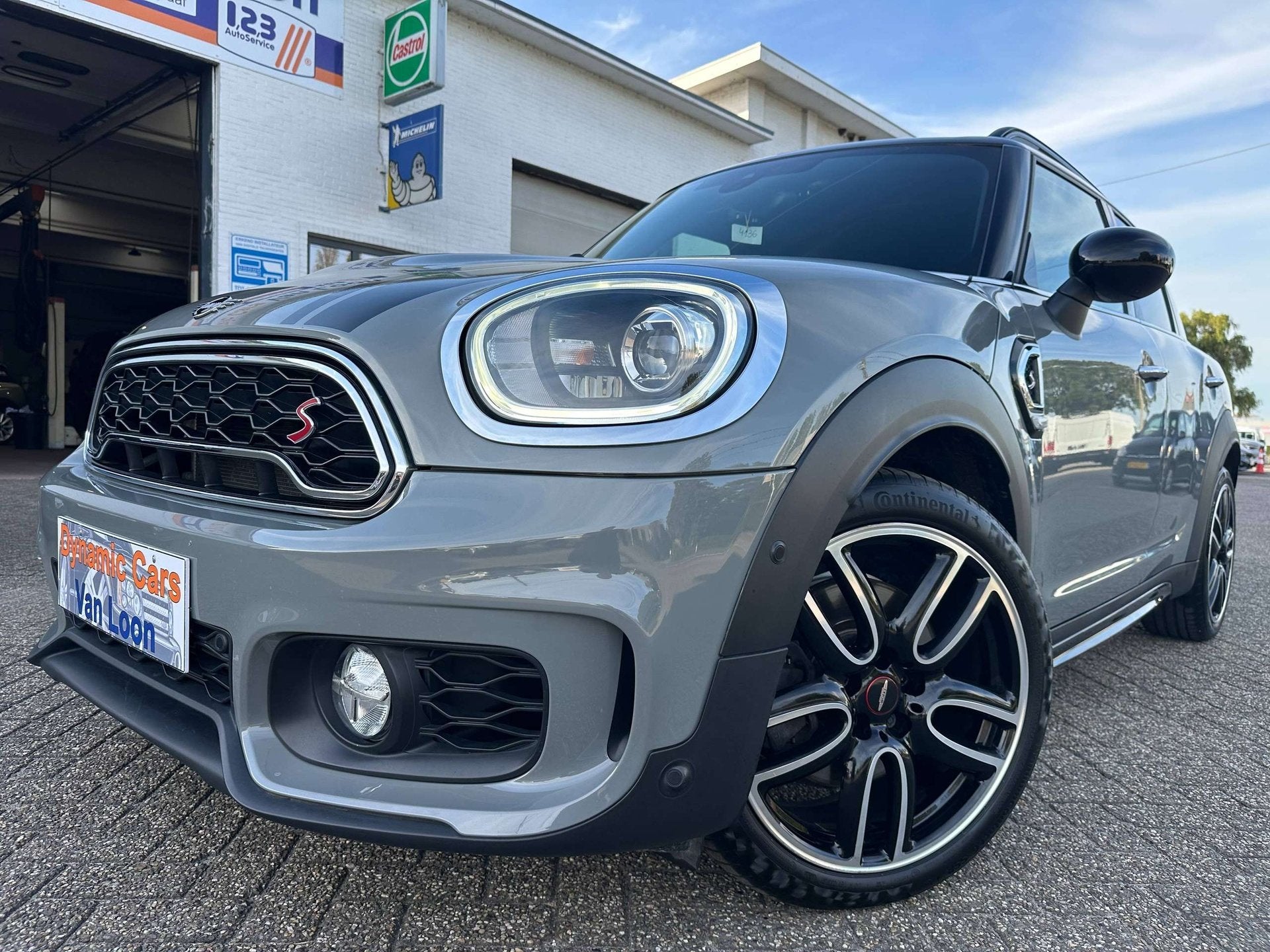 MINI Cooper S Countryman 2.0 S 192Pk JOHN WORKS Automaat Cru, Auto's, Automaat, Gebruikt, Geheel digitaal combi-instrument, Bedrijf