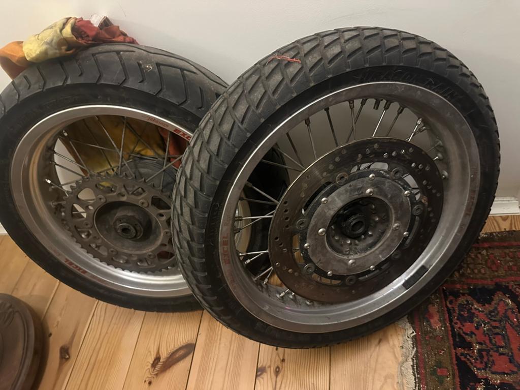Honda xr600 Excel wielen, Motoren, Ophalen, Gebruikt