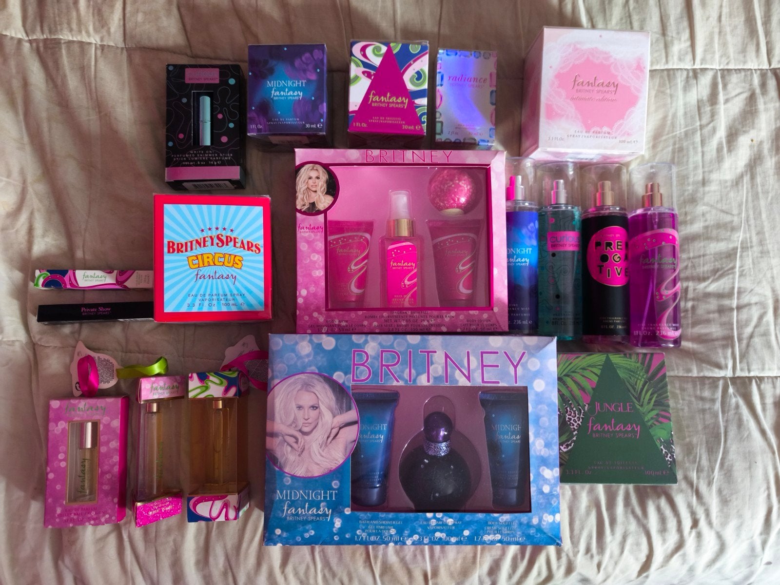 Lot de parfums Britney Spears, Enlèvement ou Envoi, Neuf