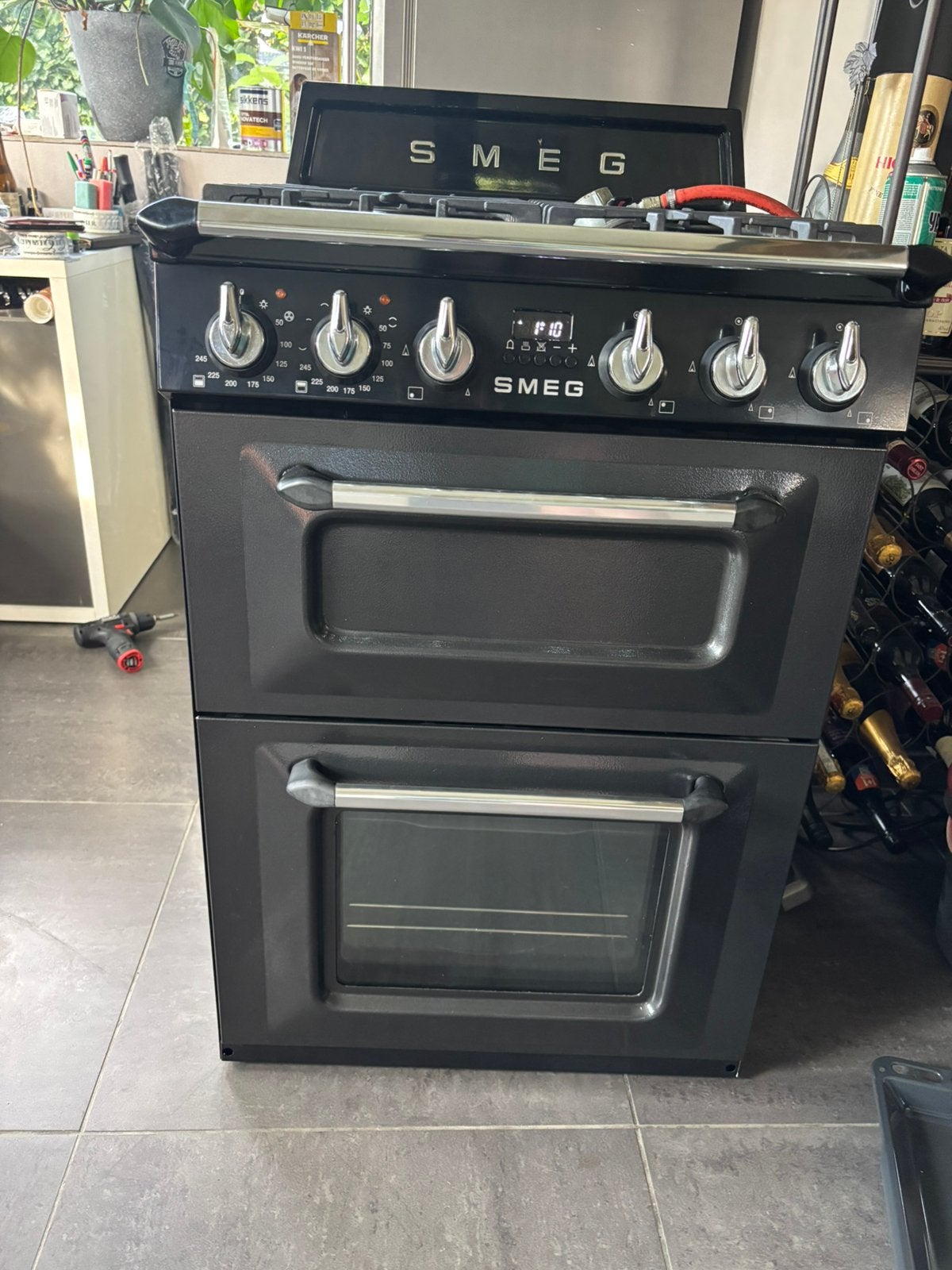 Smeg gasfornuis perfect staat, Ophalen, Zo goed als nieuw