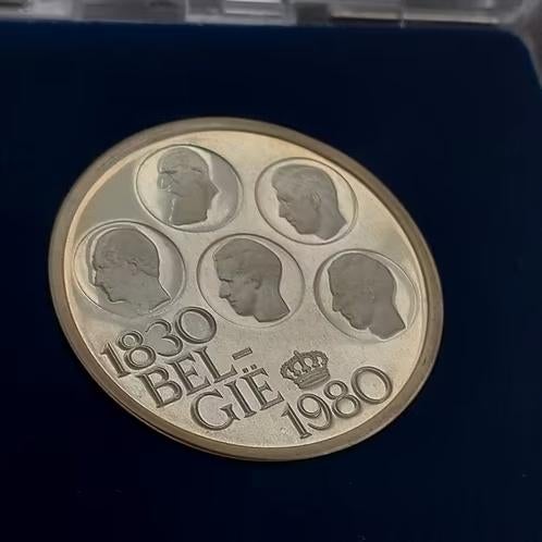 Munt / België / 500 frank / Zilver / 52.700ex / PROOF, Postzegels en Munten, Munten | België, Zilver, Ophalen of Verzenden, Losse munt