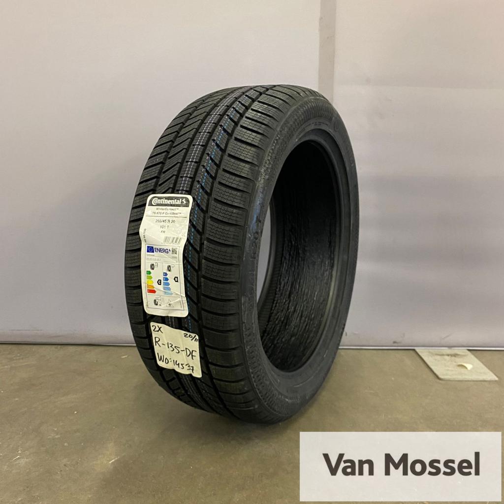 Continental WinterContact TS870P 255/45/R20 101T, Auto-onderdelen, Banden en Velgen, Gebruikt, 255 mm, -, -