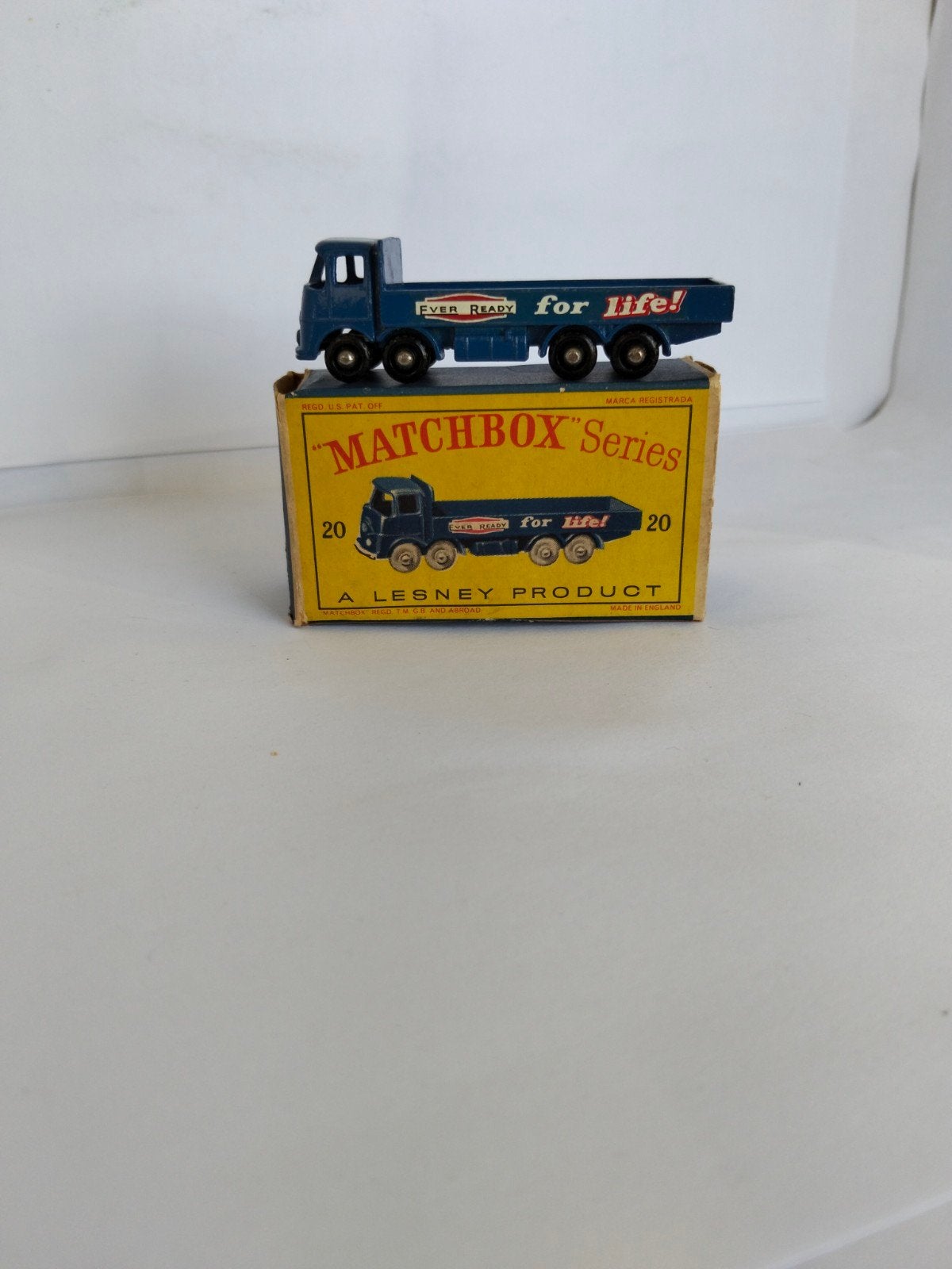 Matchbox D-BOX n 20b ERF Ever Ready Truck Lesney, Enlèvement ou Envoi, Lesney