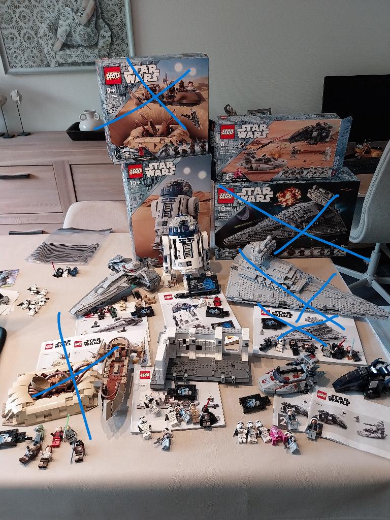 lego star wars lot 25 jaar lego star wars sets, Star Wars, Lego, Ophalen of Verzenden, Complete set