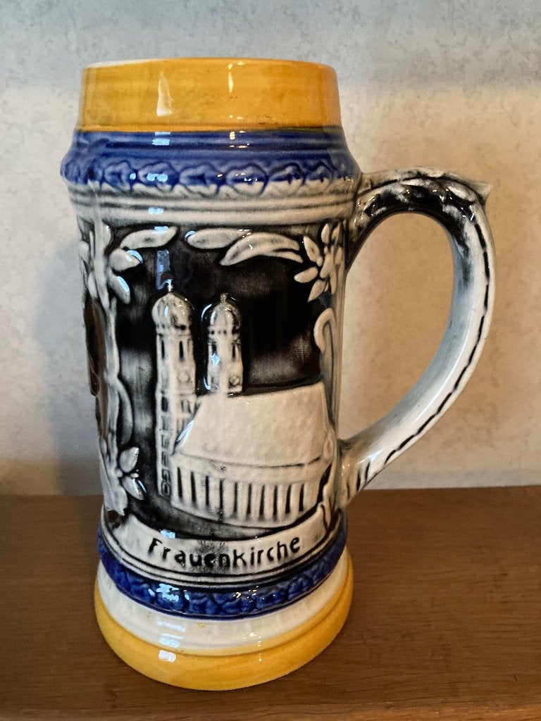 Duitse bierpot, Ophalen of Verzenden, Zo goed als nieuw, Pul(len)