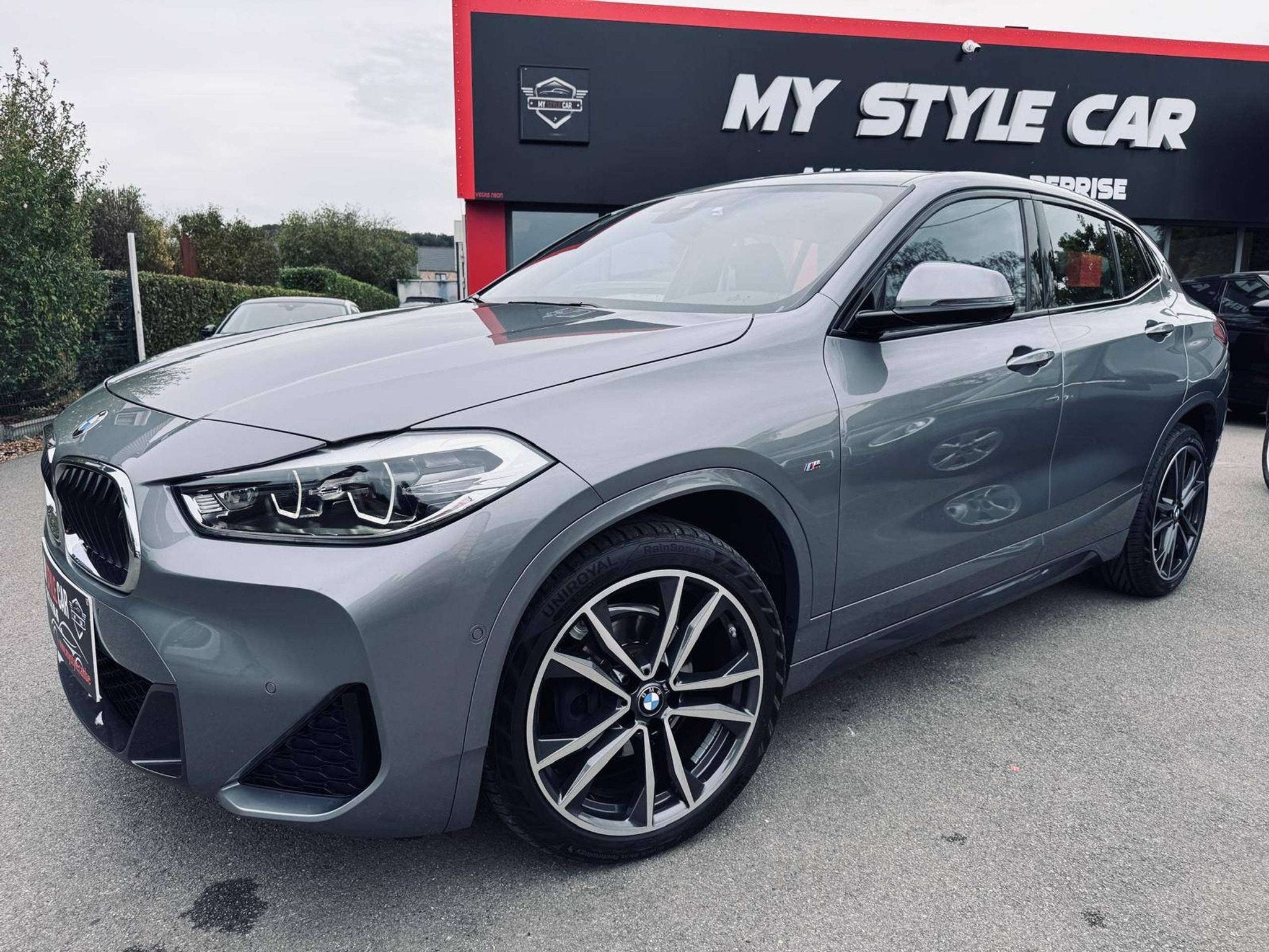 BMW X2 X2 1.5 Pack M Automatique, Garantie 1an, Autos, Cuir, Argent ou Gris, Euro 6, Entreprise