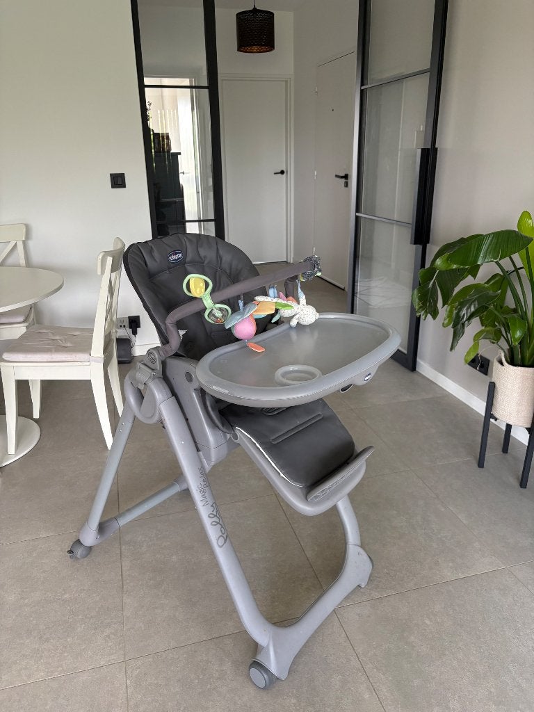 Chicco Polly Magic Relax kinderstoel, Enlèvement, Comme neuf, Chaise pliante, Ceinture(s)