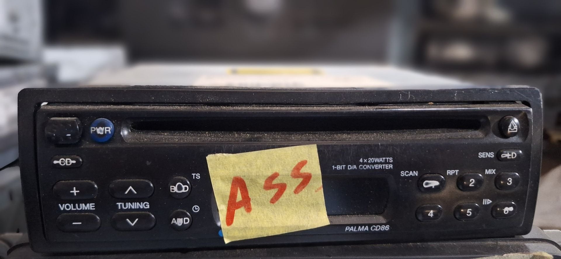 Klassieke Blaupunkt Palma CD86 Autoradio met CD-Speler (Retr, Auto diversen, Gebruikt, -, -, Ophalen of Verzenden