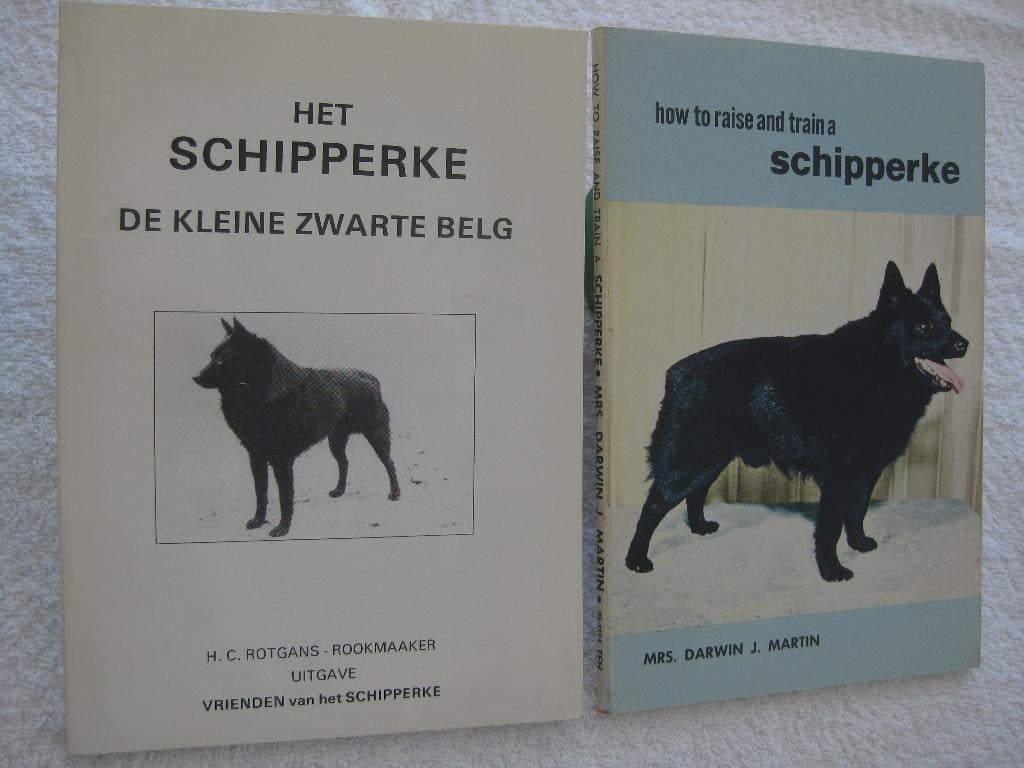 Vlaamse herder 'Schipperke' — Rotgans Martin 1964 1980 zeld., Ophalen of Verzenden, Gelezen