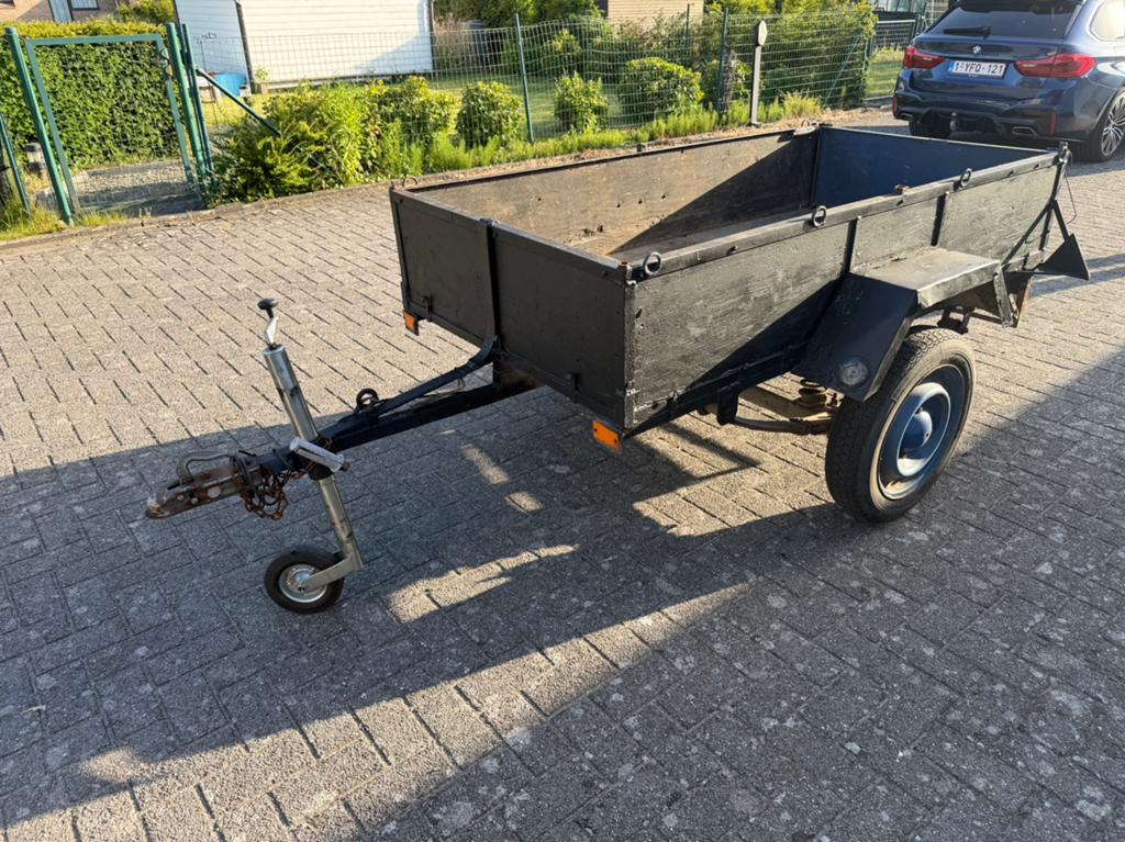 remorque aanhangwagen, Enlèvement
