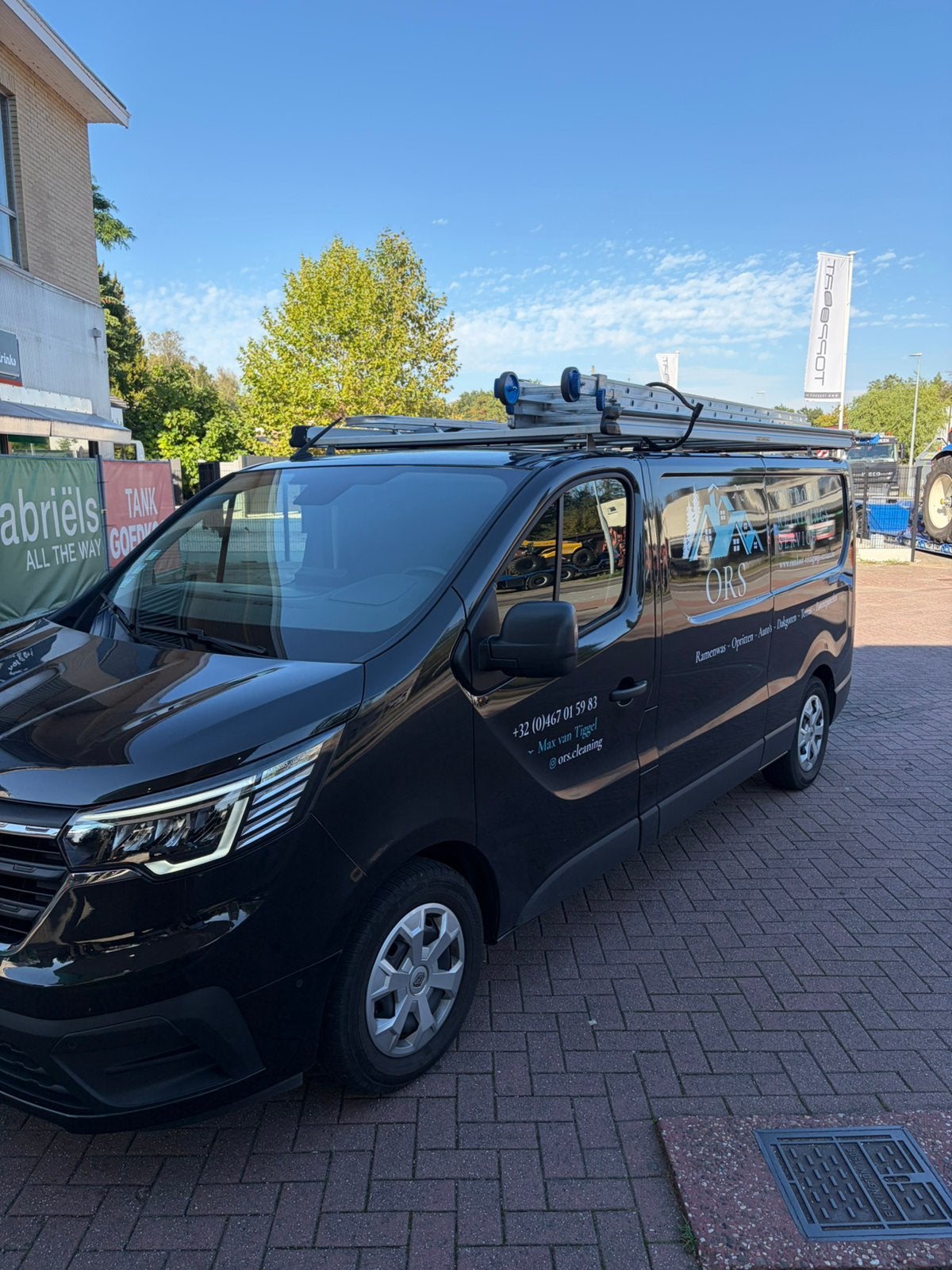 Renault trafic l2h1 automaat, Auto's, 110 kW, Zwart, USB, Diesel