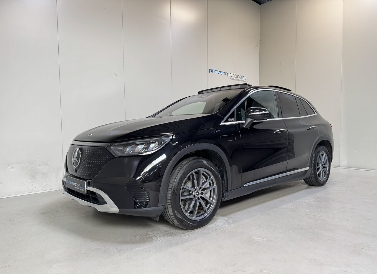 Mercedes-Benz EQE SUV 300 - Pano - Range 530 KM - 29 345 KM, Auto's, Mercedes-Benz, 245 pk, Zwart, 0 kg, Zwart