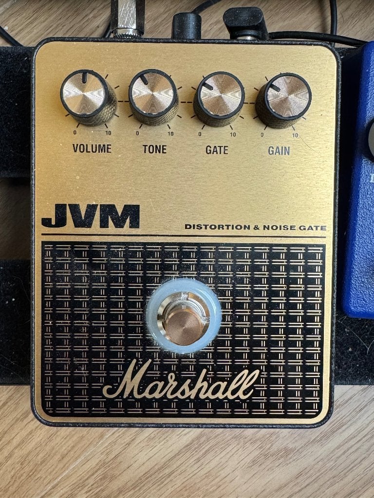 Marshall JVM distortion & noisegate, Muziek en Instrumenten, Effecten, Verzenden, Zo goed als nieuw, Distortion, Overdrive of Fuzz