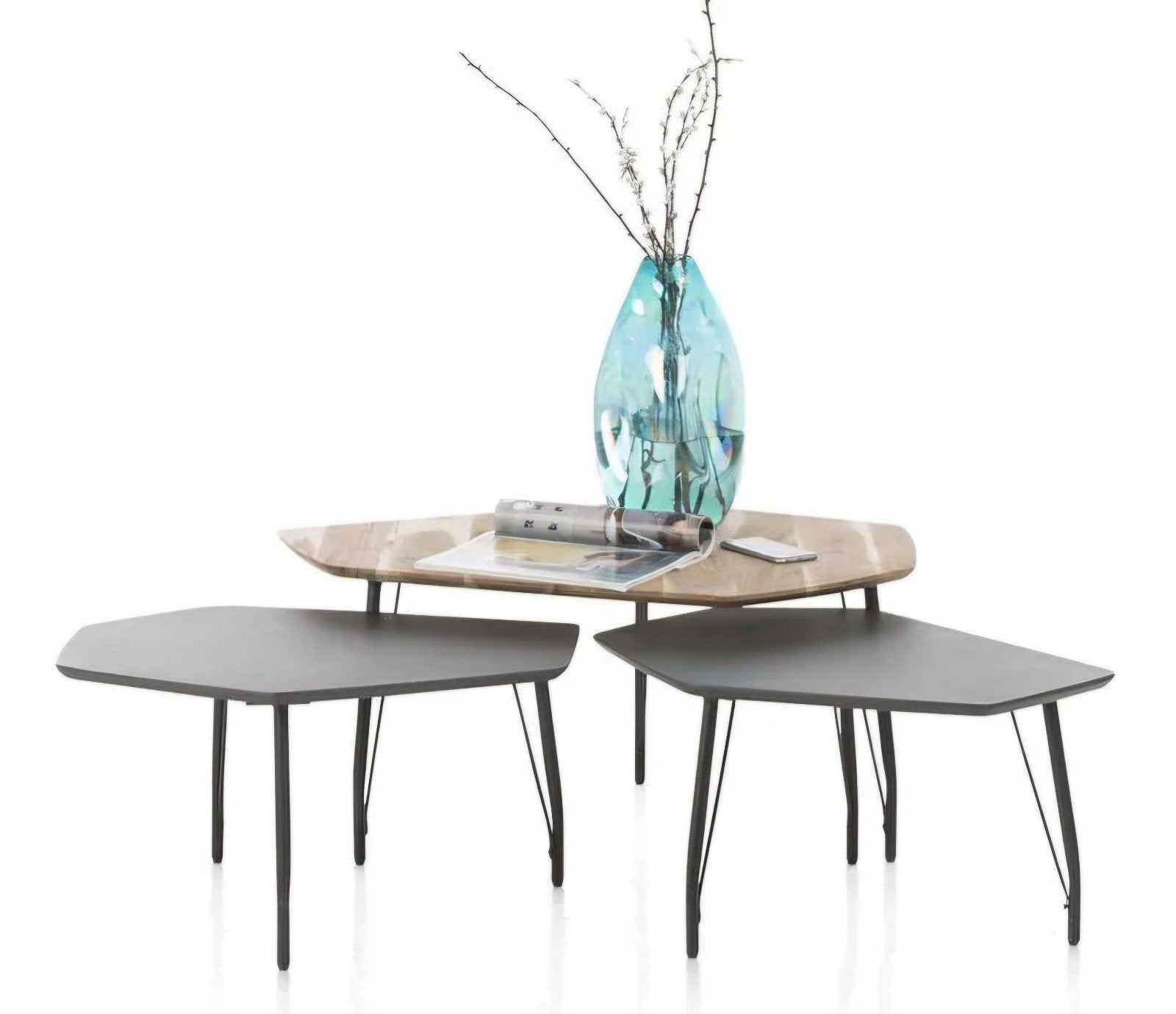 Set salon-/bijzettafels Xooon, Tuin en Terras, Ophalen