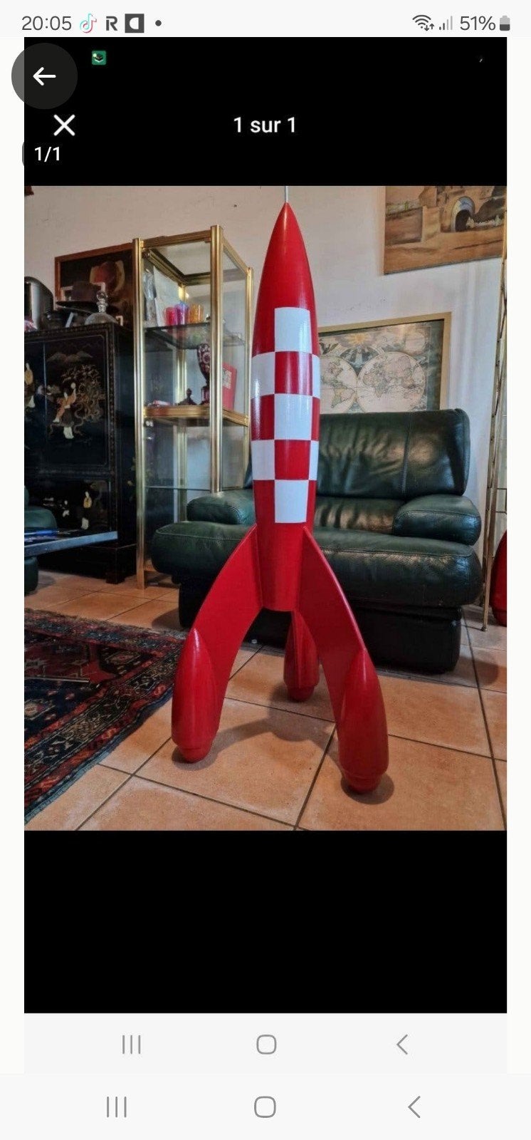 Fusèe Tintin, Ophalen of Verzenden