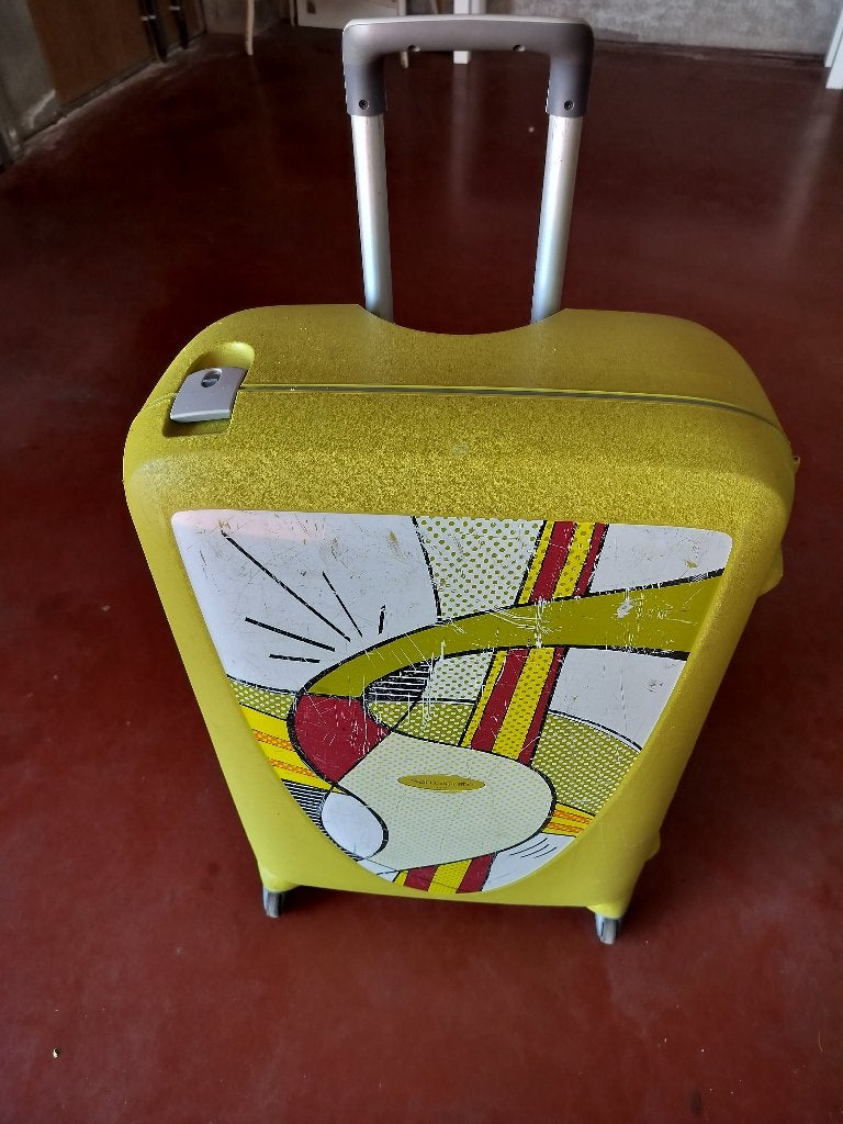 REISKOFFER SAMSONITE, Ophalen, Gebruikt, Hard kunststof, Wieltjes