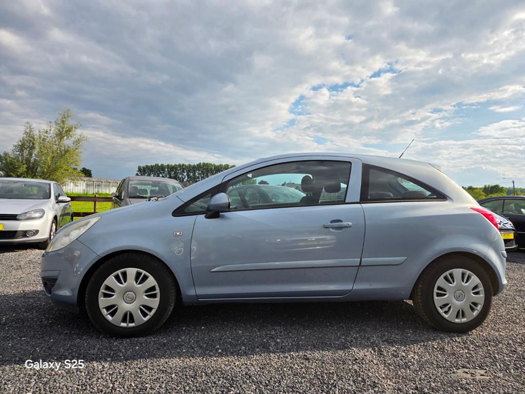 Opel Corsa 1.2i IN ZEER GOED STAAT 12 MAANDEN GARANTIE, Elektrische ramen, Bedrijf, Grijs, Corsa