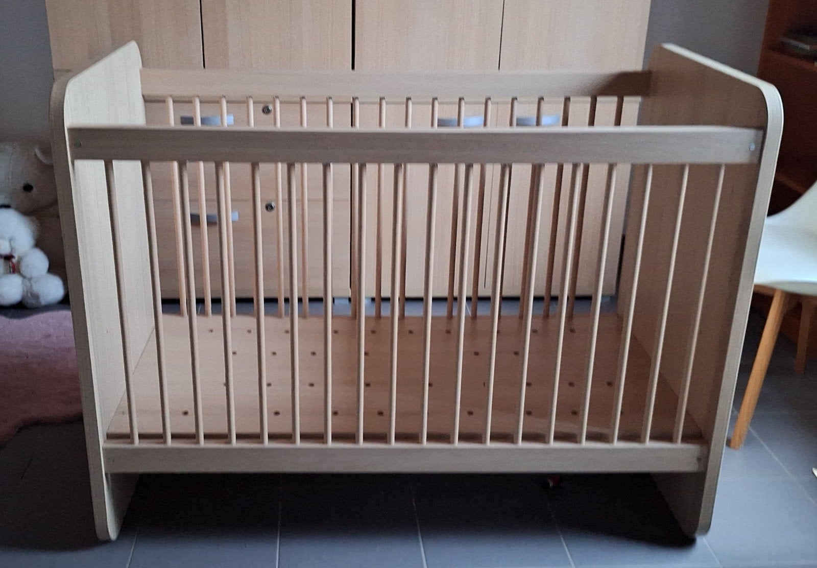 babybedje, Ophalen