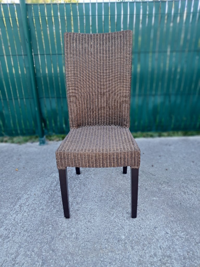 Lot de 4 chaises authentiques Lloyd Loom Originals, Brun, Enlèvement, Utilisé, Bois