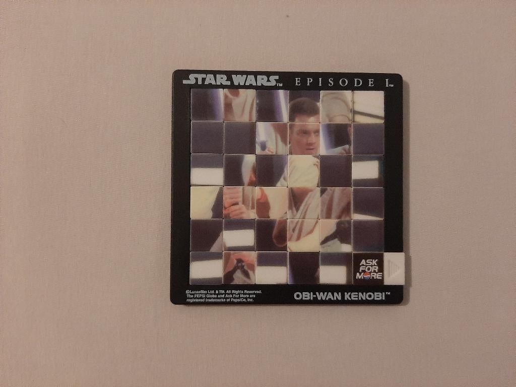 Un puzzle coulissant de Star Wars, Enlèvement ou Envoi