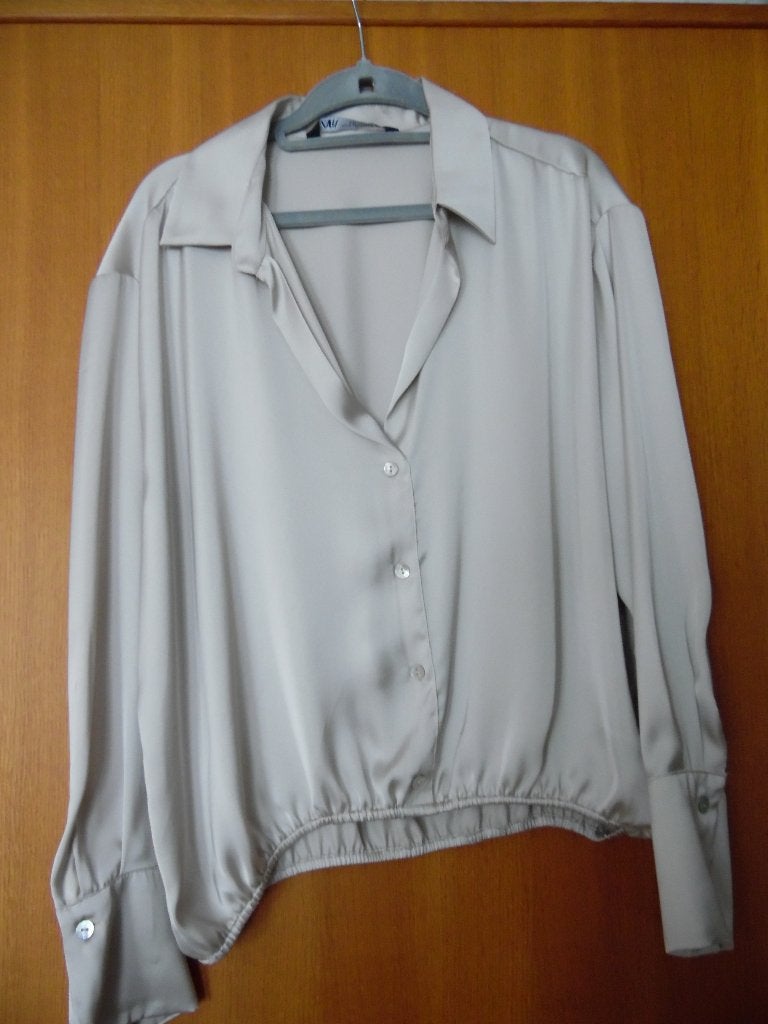 Bloes, Kleding | Dames, Blouses en Tunieken, Beige, Maat 46/48 (XL) of groter, Nieuw, Ophalen of Verzenden