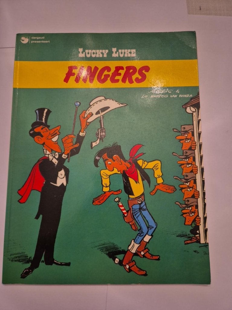 Lucky Luke – De Duivelsranch – 1986, Une BD, Envoi, Utilisé