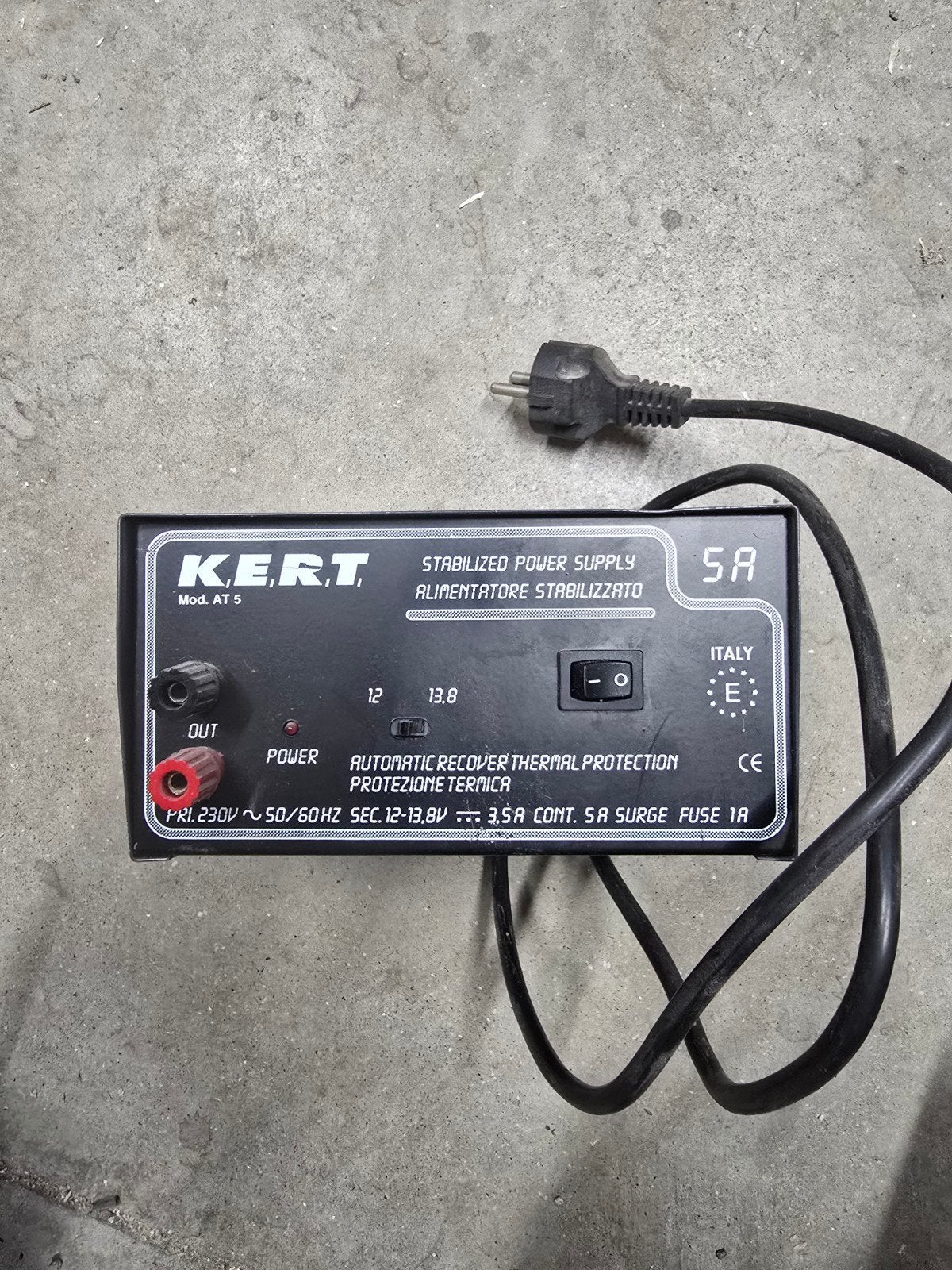 K.E.R.T Voeding, Hobby en Vrije tijd, Modelbouw | Radiografisch | Overige, Ophalen, Gebruikt