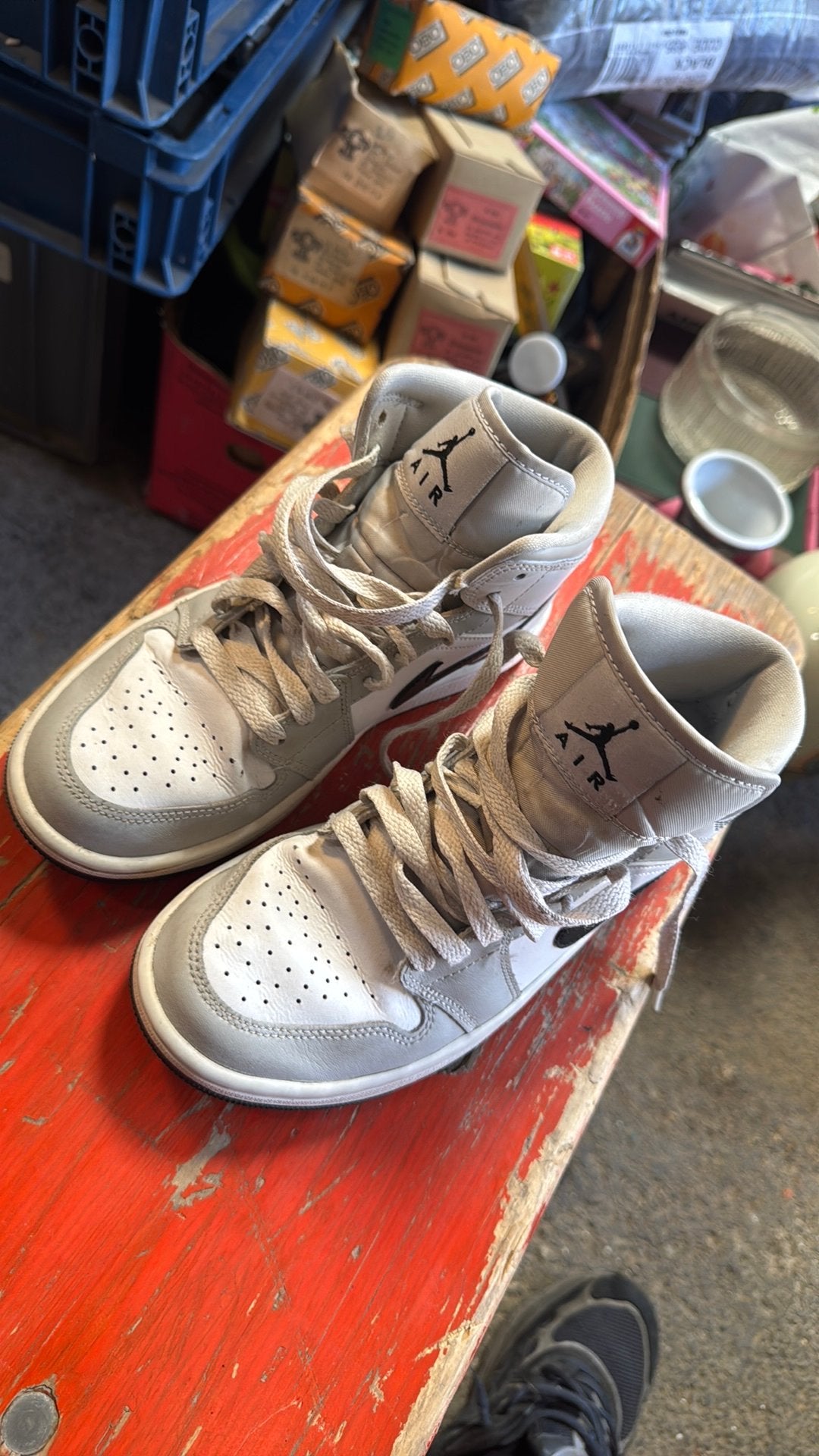 Basket Jordan 36,5, Sport en Fitness, Basketbal, Ophalen, Gebruikt, Schoenen