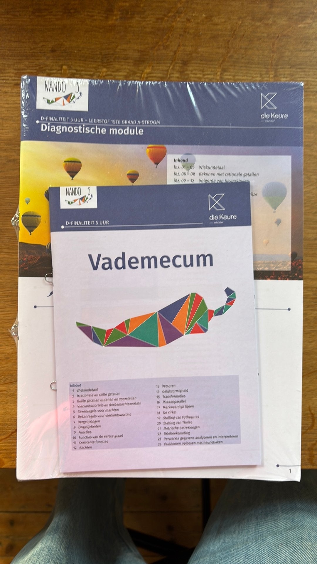 Schoolboek Wiskunde nando 3 (5 uur doorstroom), Boeken, Ophalen of Verzenden, Zo goed als nieuw