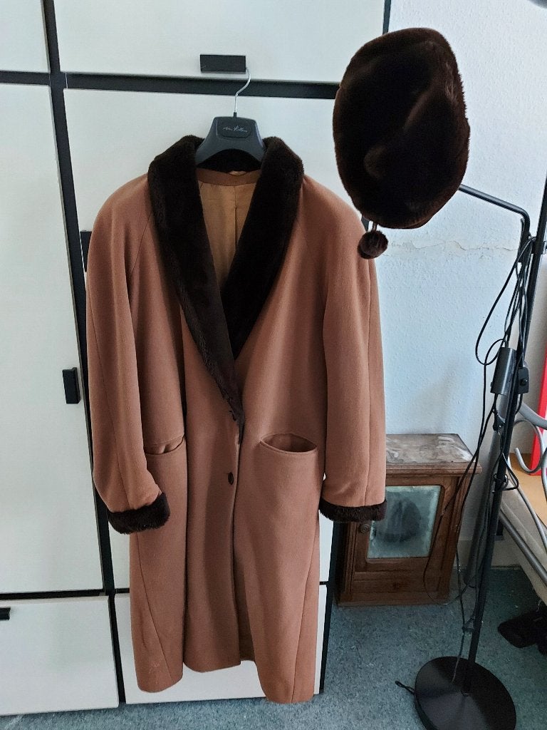 BEAU MANTEAU DAME, Vêtements | Femmes, Vestes | Hiver, Taille 42/44 (L), Autre, Brun, Enlèvement