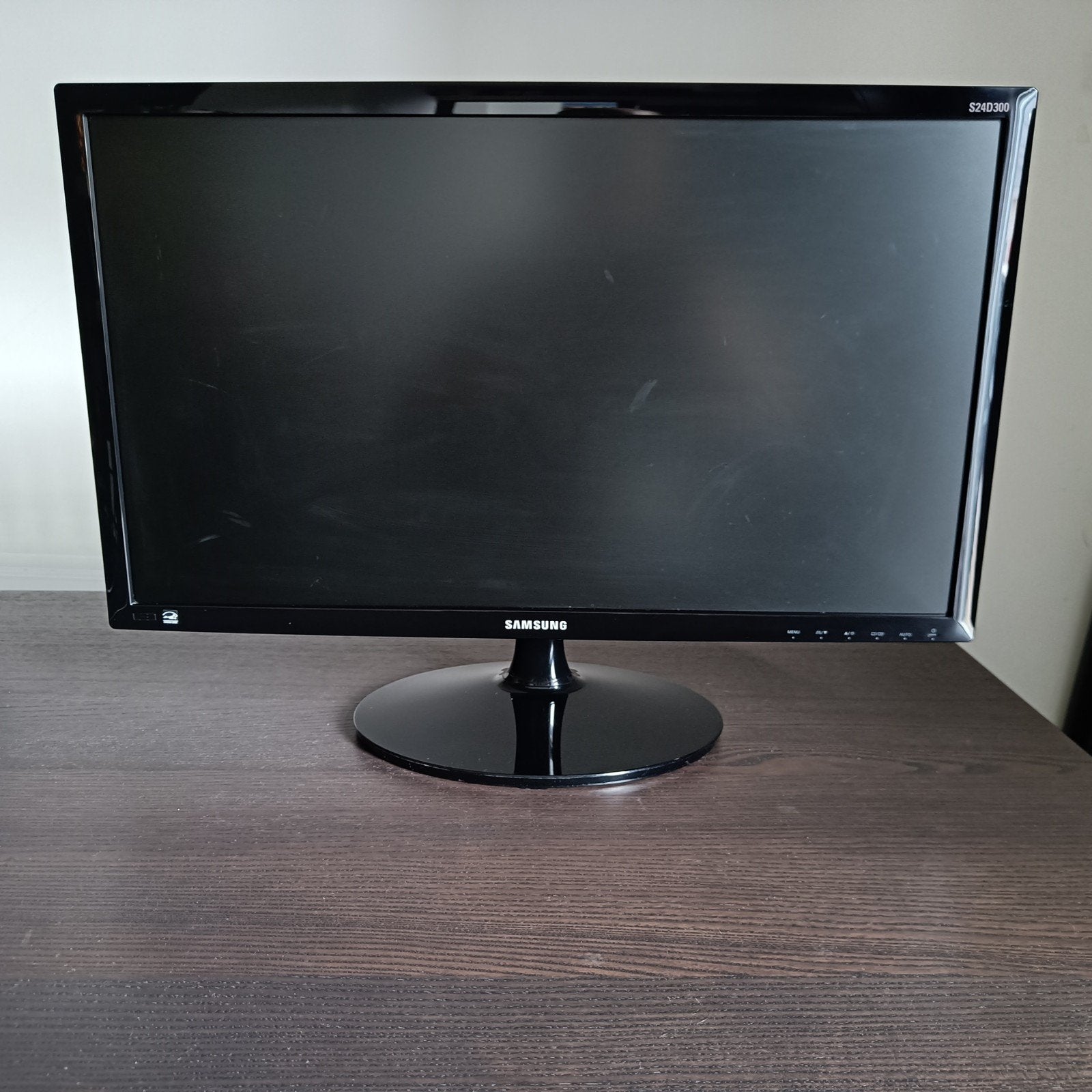 Écran Samsung S24D300 24 pouces, Computers en Software, Monitoren, Gebruikt, 60 Hz of minder, HDMI, VGA, TN, Full HD