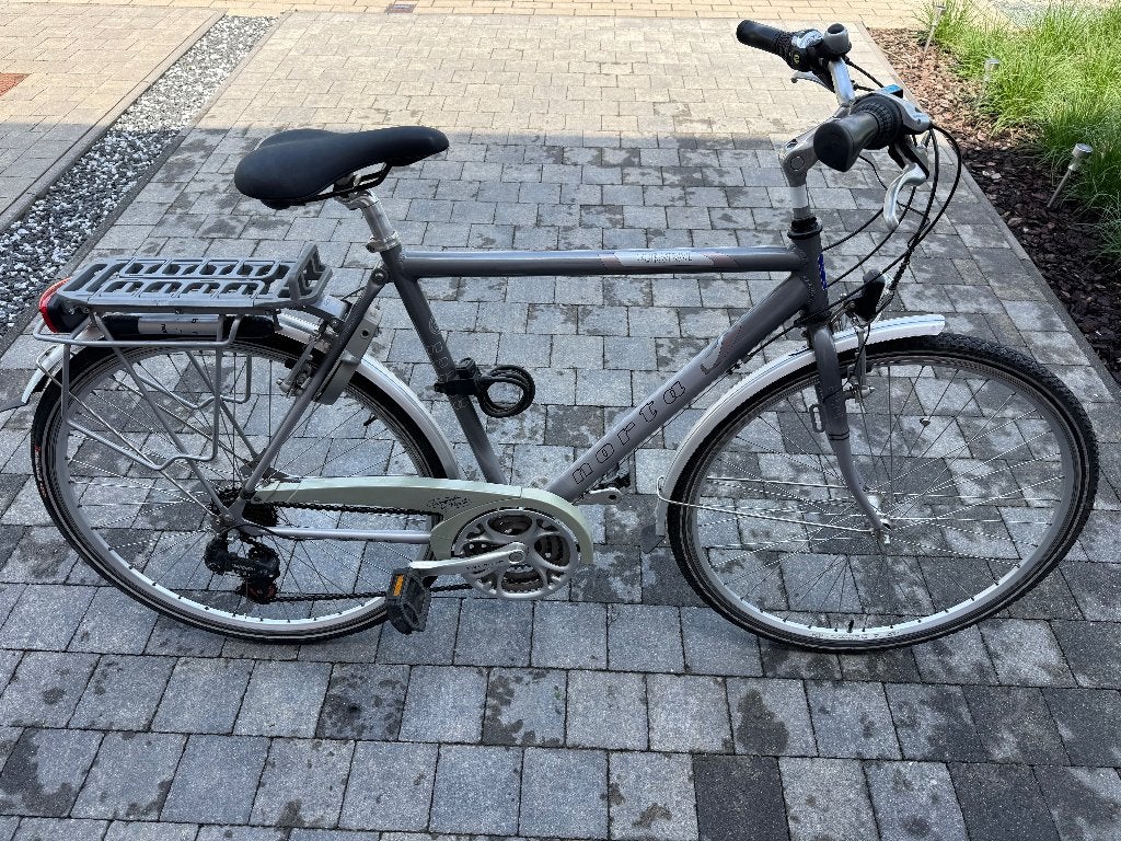 Herenfiets Norta in prima staat, Fietsen en Brommers, Gebruikt, Velgrem, Versnellingen, 53 tot 57 cm