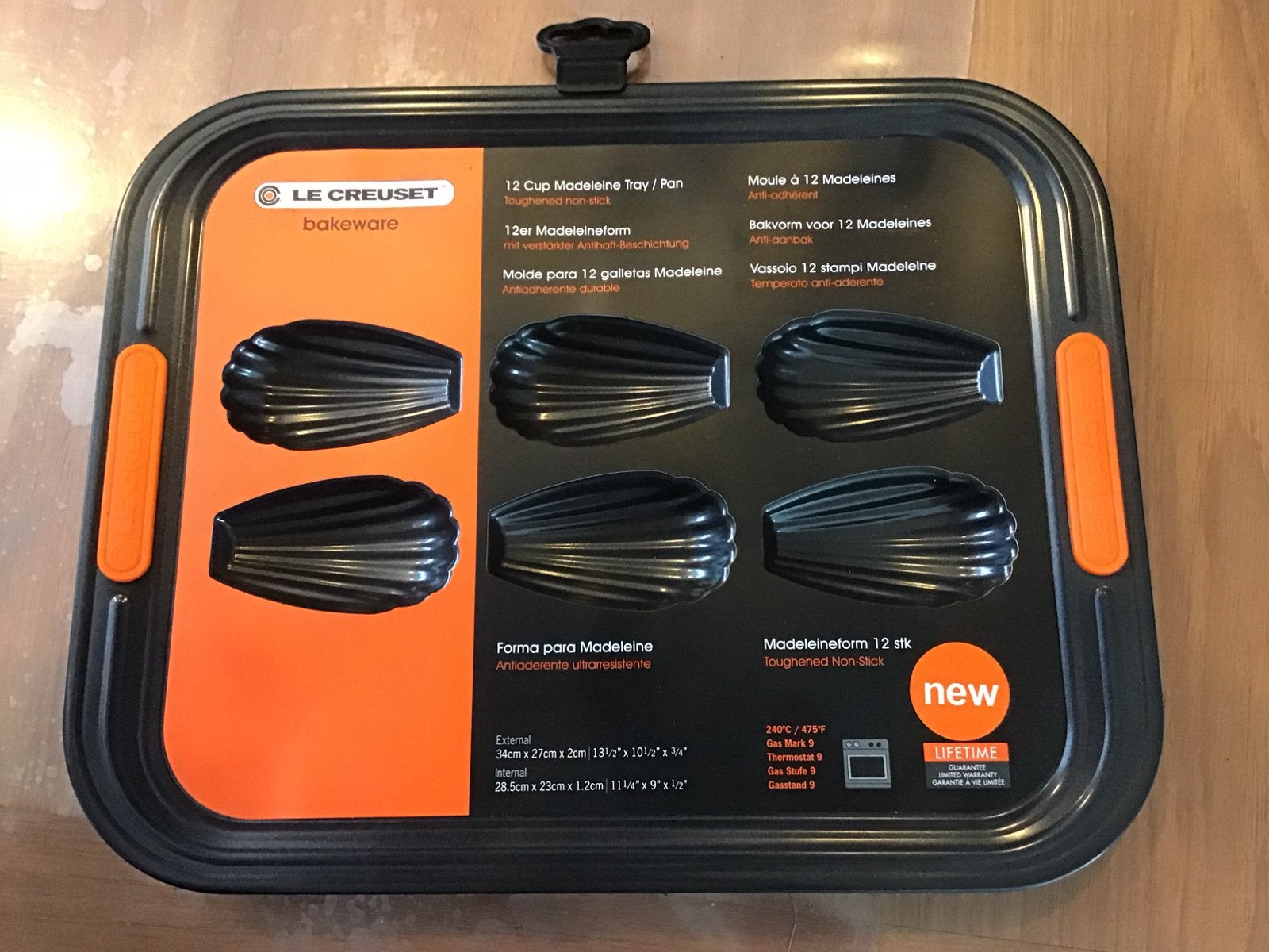 Le creuset madeleine bakvorm nieuw, Ophalen, Nieuw, Bakvorm