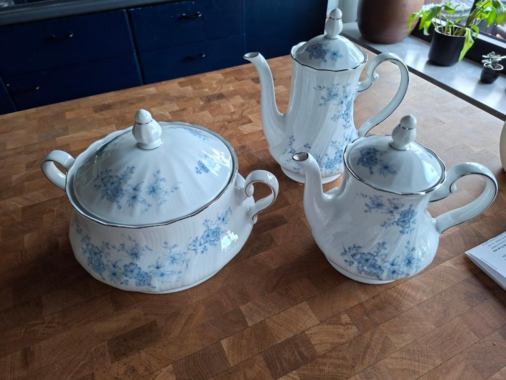 Bavaria winterling kirchenlamitz thee & koffiepot- terinne, Antiquités & Art, Antiquités | Porcelaine, Enlèvement