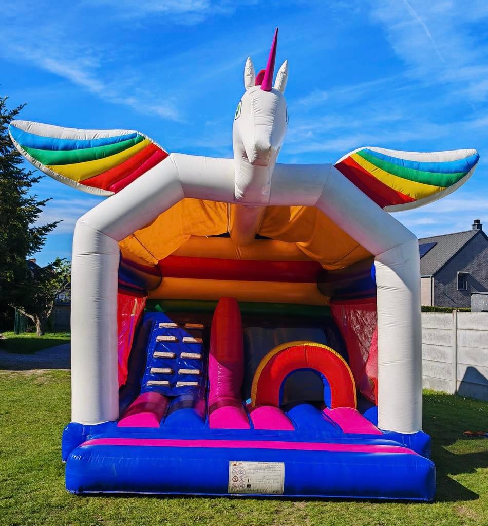 Chateau gonflable Licorne, Enlèvement, Comme neuf