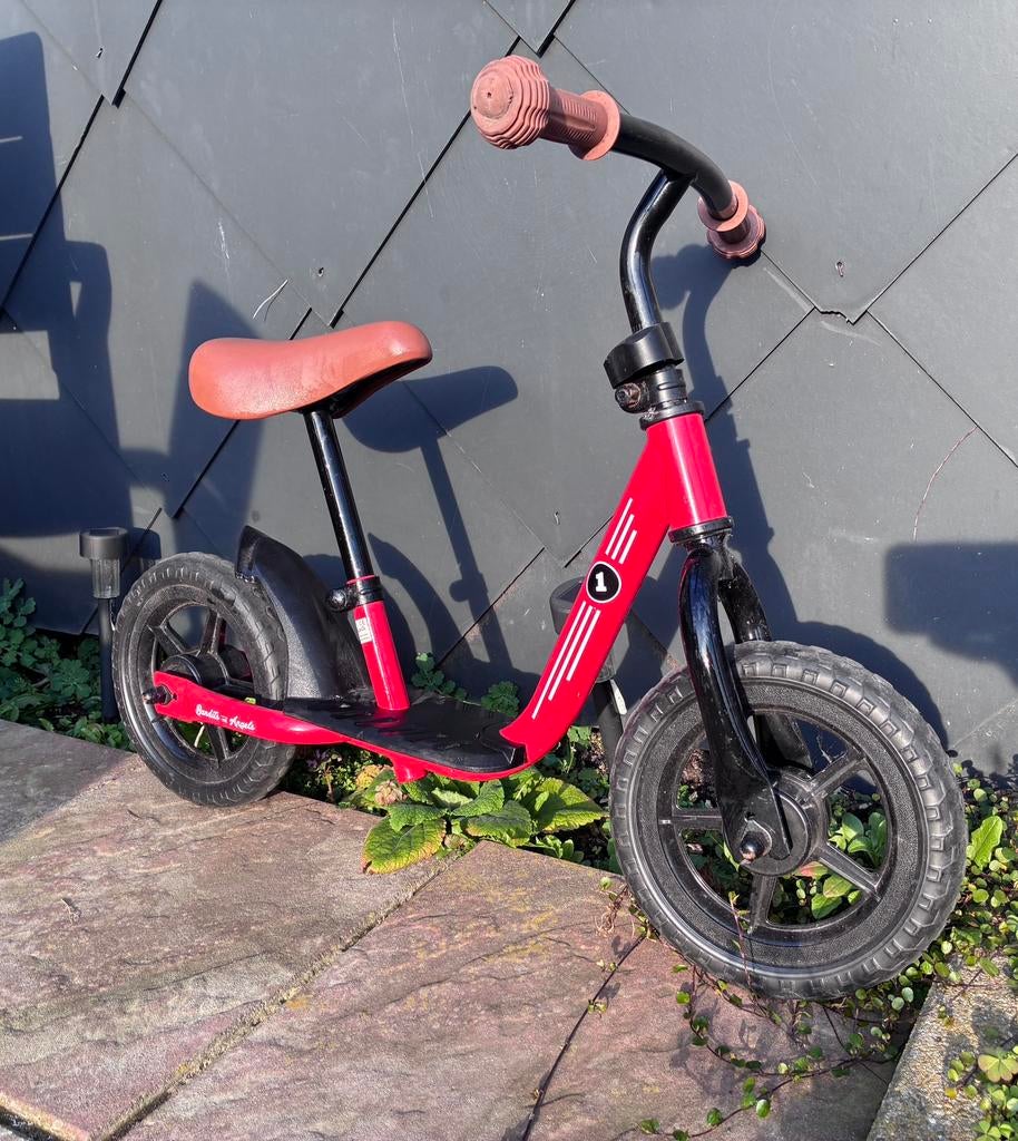 Loopfiets, Ophalen, Zo goed als nieuw
