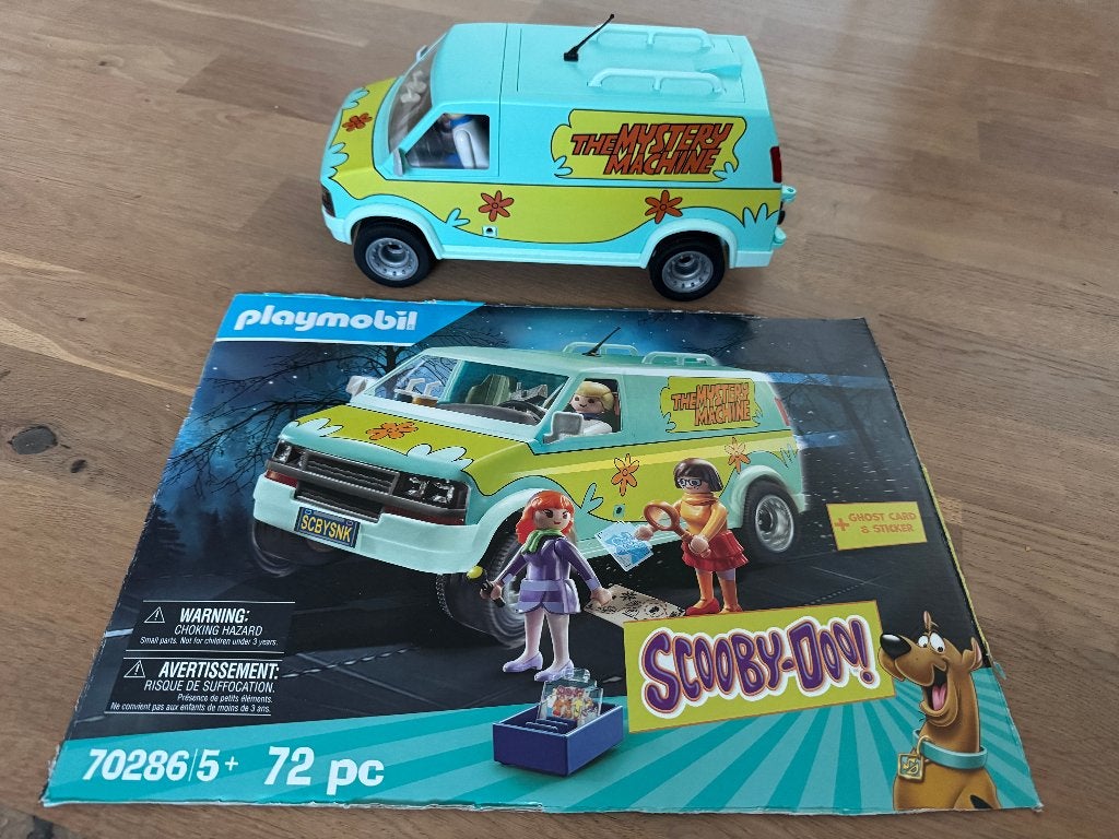 Playmobil Scooby Doo Mystery Machine, Enfants & Bébés, Jouets | Playmobil, Autres séries, Comme neuf, Véhicule, Kit complet