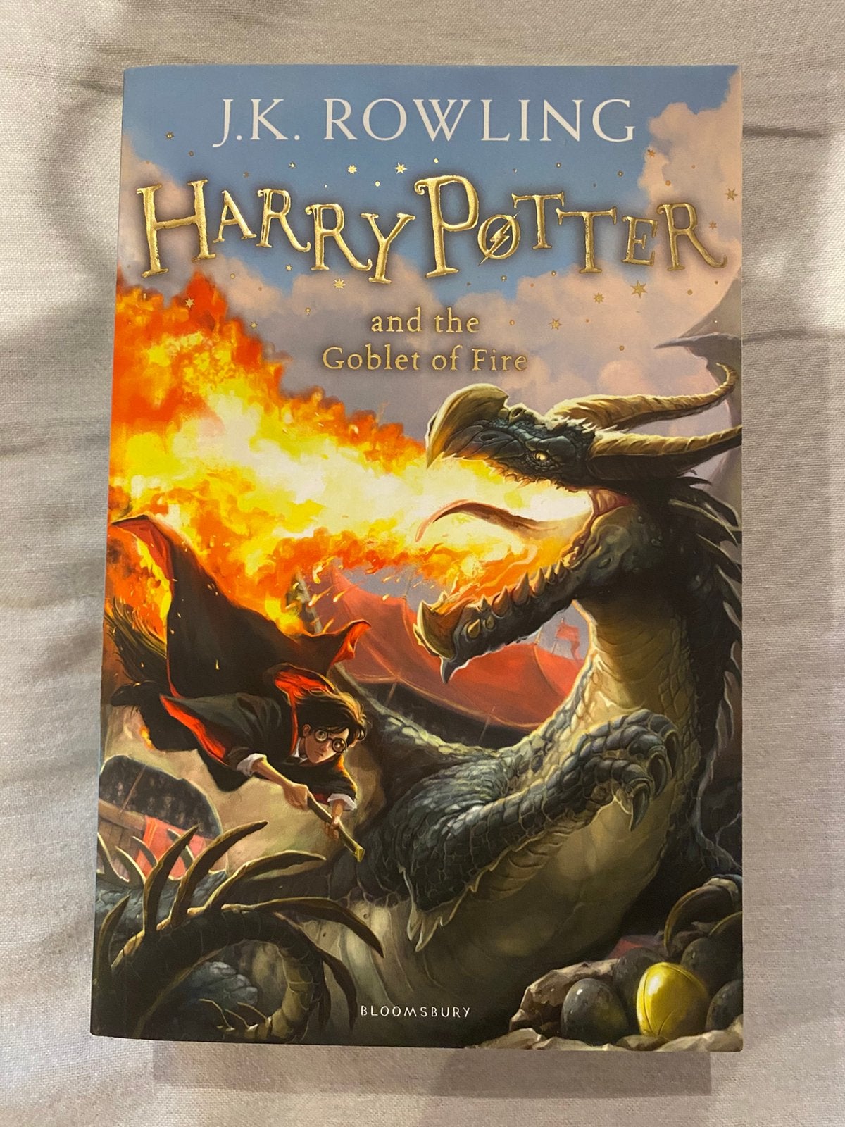 Harry potten and the goblet of fire, Ophalen, Nieuw, België