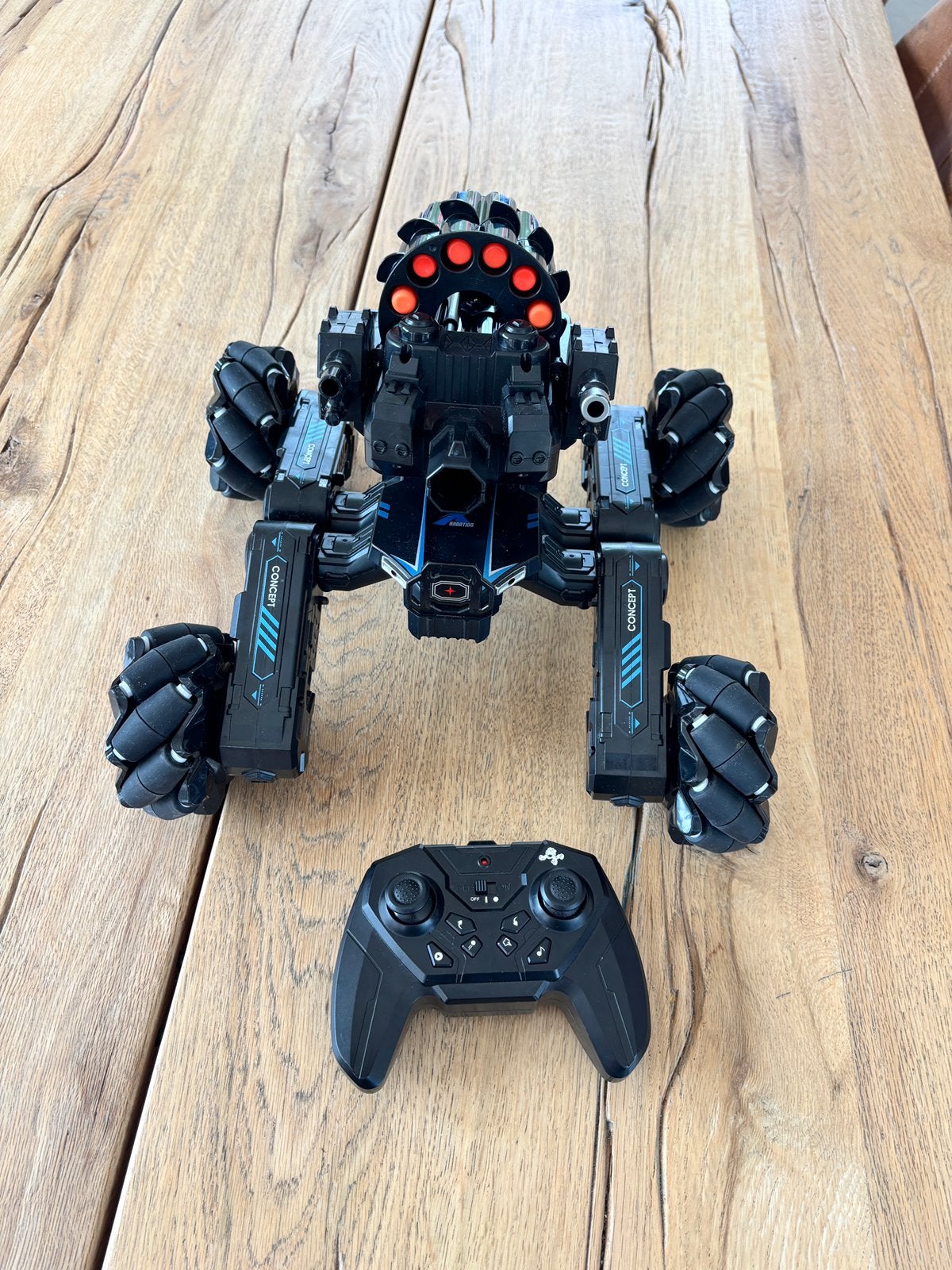 Crawler met nerfgun RC, Hobby en Vrije tijd, Ophalen, Zo goed als nieuw
