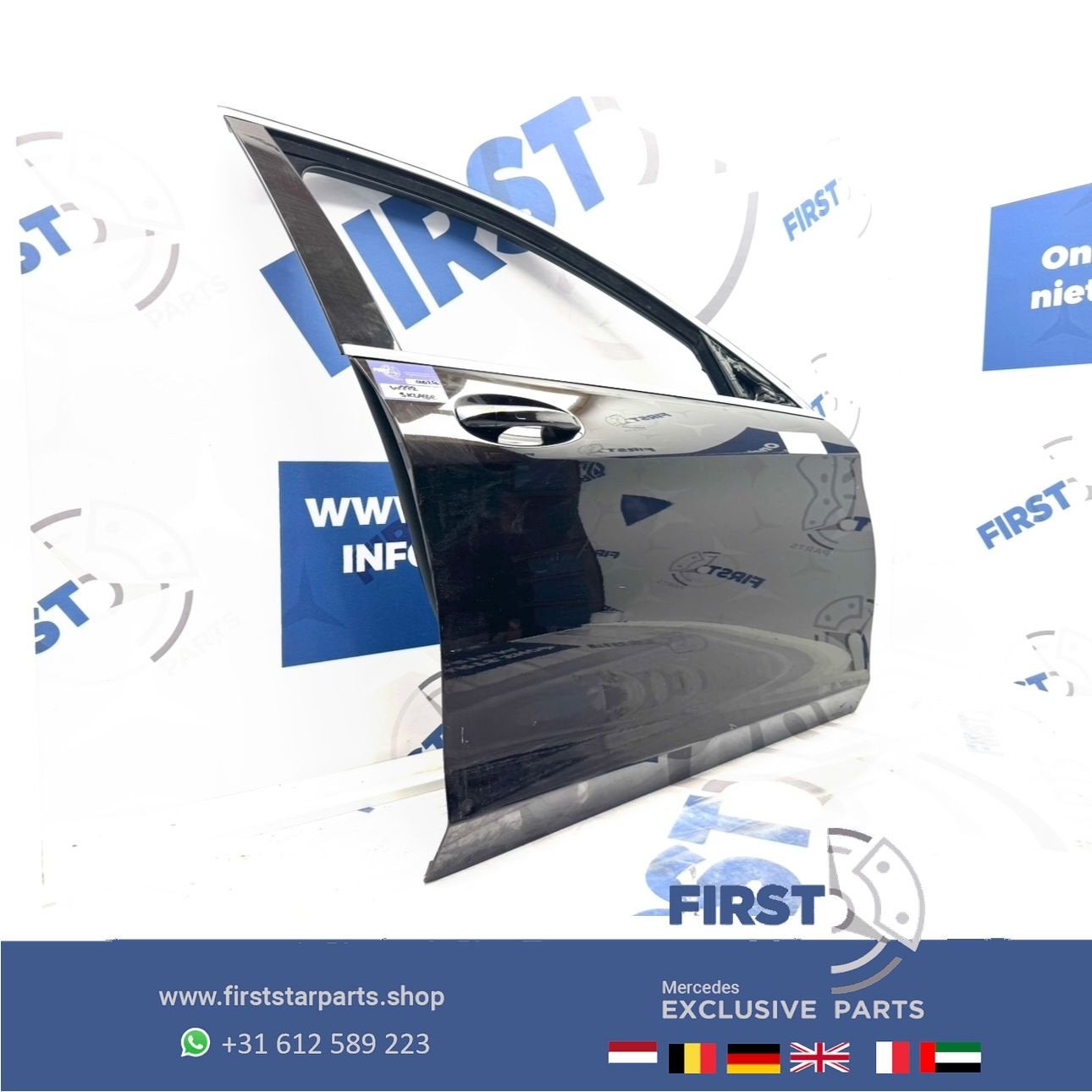 W222 S KLASSE DEUR / PORTIER RECHTS VOOR COMPLEET LANG A2227, Utilisé, Porte, Avant, -