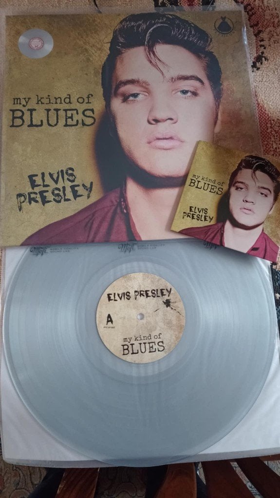 Elvis lp (nieuw) My kind of blues, Petticoat, clear vinyl+cd, LP, Beschermende buitenhoes, Ophalen of Verzenden, 12 inch