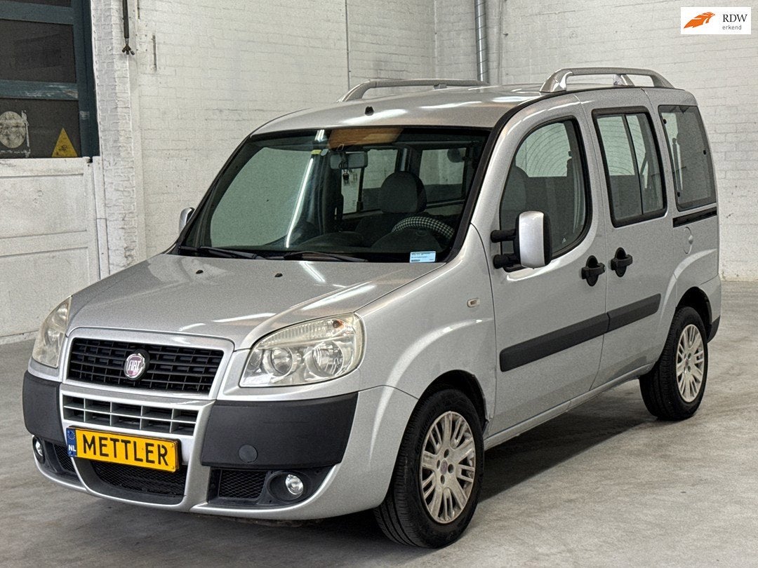 Fiat Doblò 1.4 Dynamic / rolstoel voorbereiding, Monovolume, 4 cilinders, Bedrijf, 5 deurs