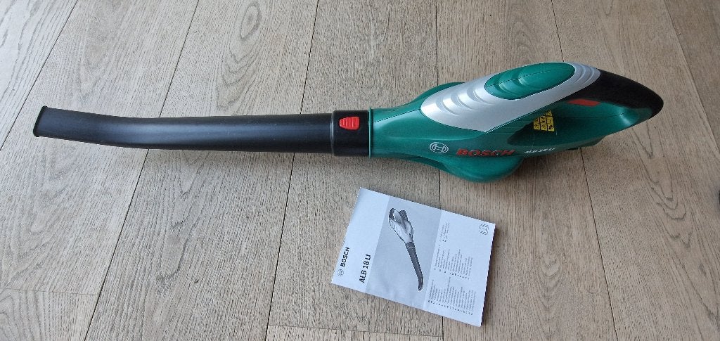 Bosch Accu Bladblazer ALB 18 LI, Tuin en Terras, Bladblazers, Ophalen of Verzenden, Zo goed als nieuw, Bosch, Accu