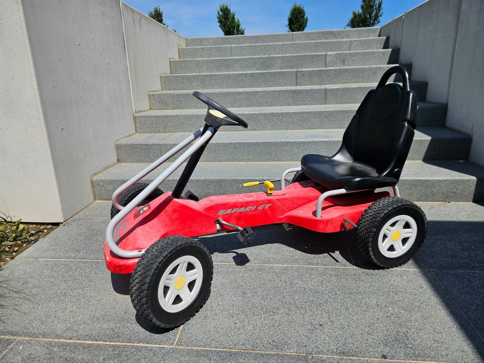 Kettler Gokart Kettcar Safari GT, Ophalen, Zo goed als nieuw, Overige merken, Vrijloopautomaat