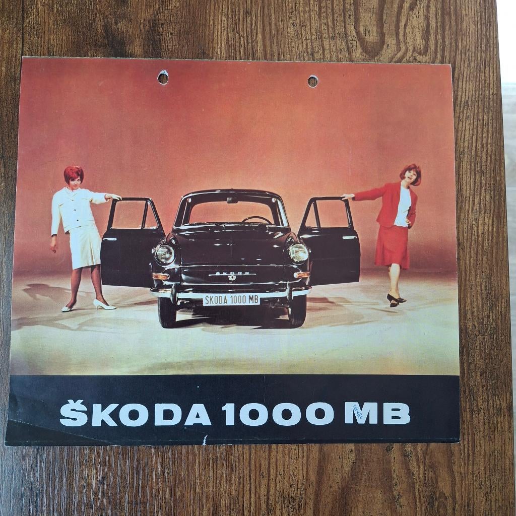 SKODA 1000 MB  1964/69, Ophalen of Verzenden, Zo goed als nieuw, Overige merken