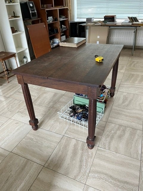 Table vintage en bois, Maison & Meubles, Tables | Tables à manger, Enlèvement