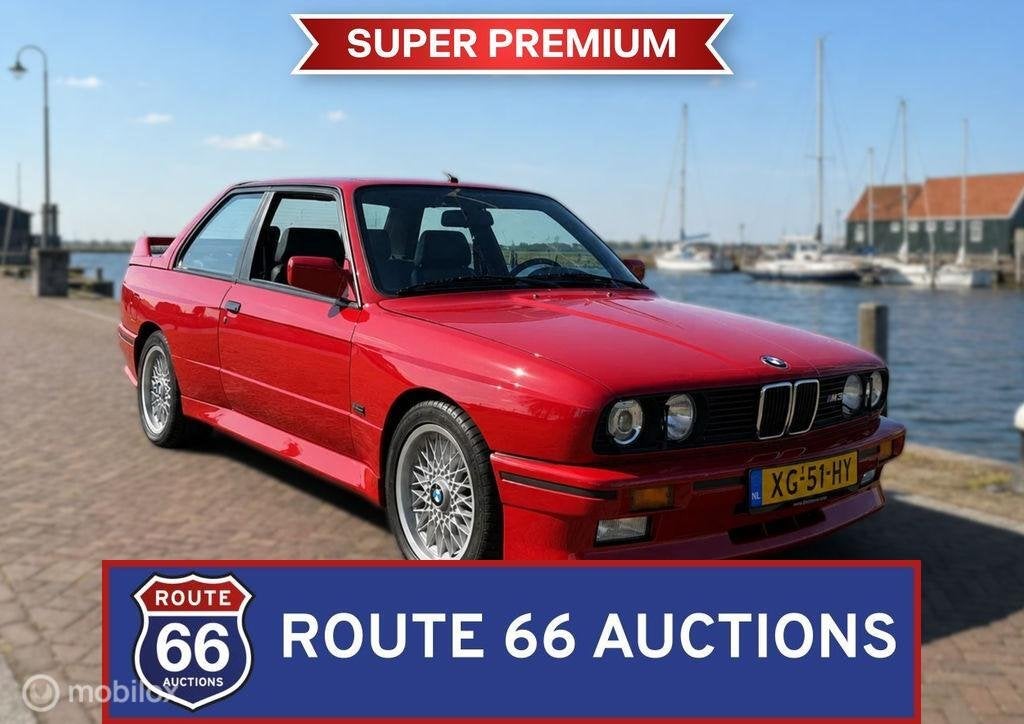 BMW M3 | 1989 | Route 66 Auctions, Achat, Entreprise, Boîte manuelle, Autre carrosserie