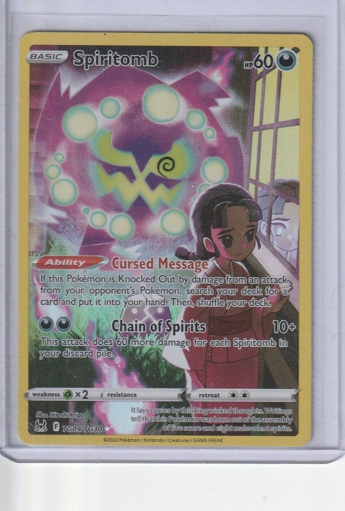 Spiritomb TG09/TG30 - Lost Origin (Anglais / Near Mint), Enlèvement ou Envoi, Comme neuf