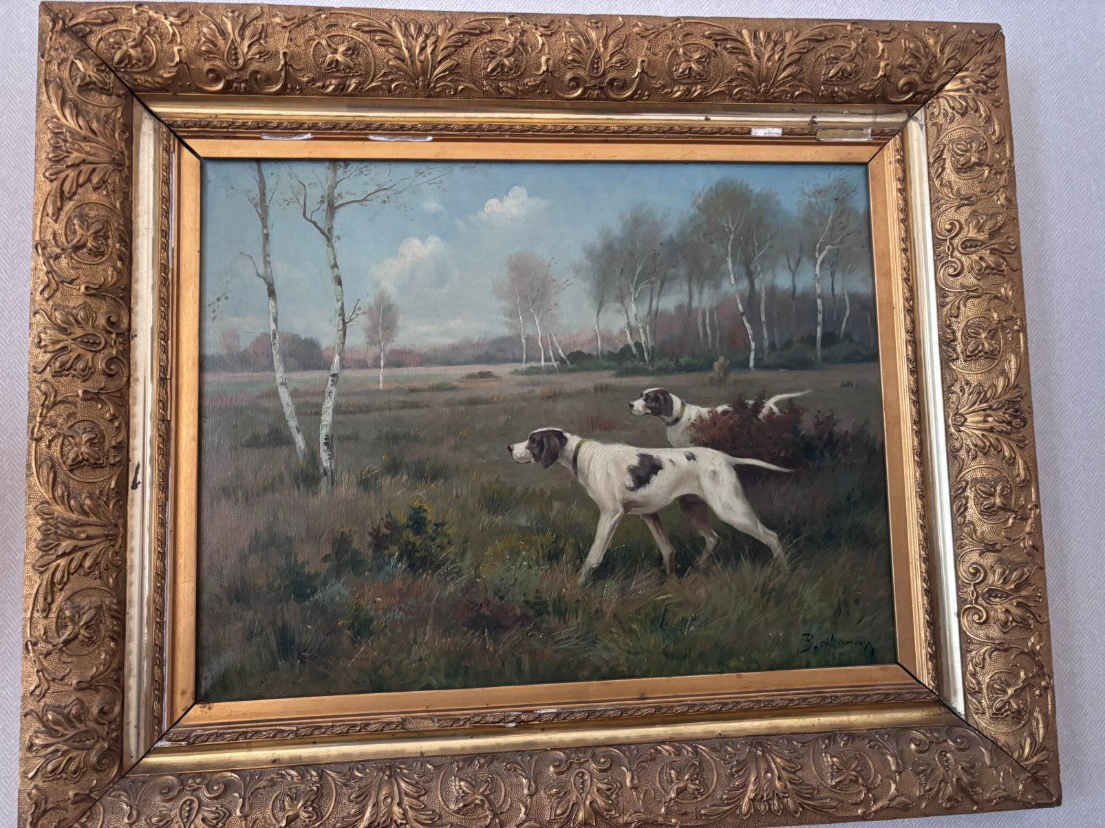 Tableau b. lanoux, Enlèvement ou Envoi