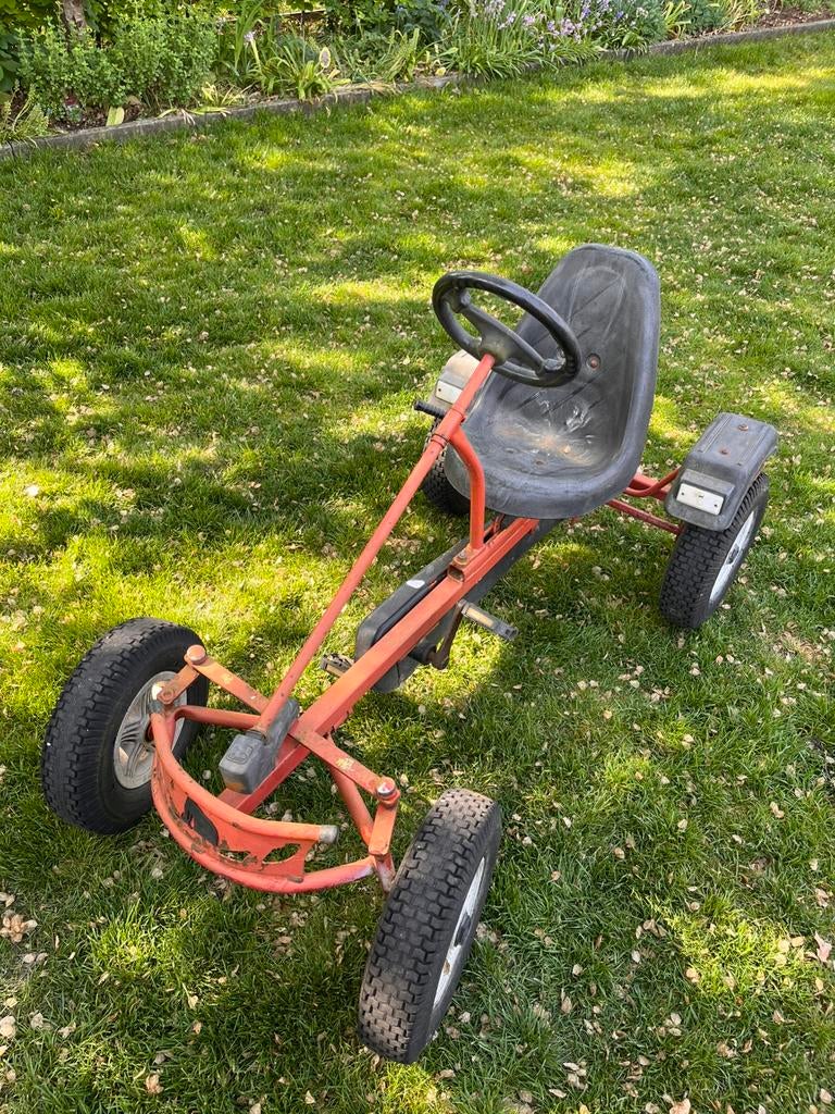 Go kart mammoet, Kinderen en Baby's, Speelgoed | Buiten | Skelters, Ophalen of Verzenden, Zo goed als nieuw, Mammoet